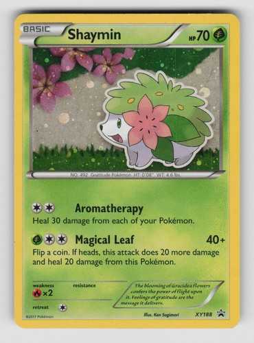Shaymin XY188 Holo Promo XY Promo Pokemon Near Mint