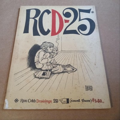 Ron Cobb RCD-25 Ron Cobb Drawings 25 1967 Sawyer Press 4to SC VG