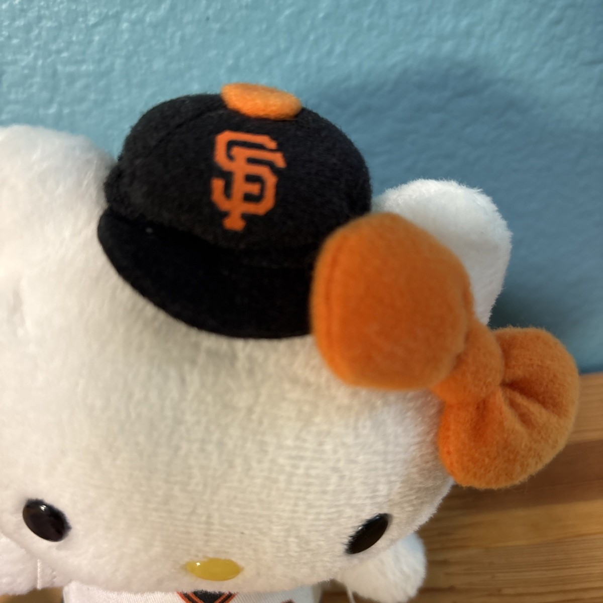 Hello Kitty San Francisco Giants Baseball 6” Plush Sanrio 2014