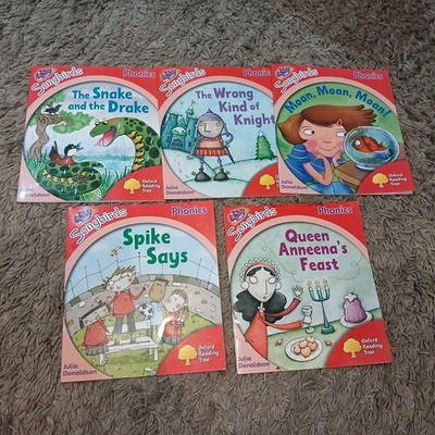 Songbirds Julia Donaldson Reading / Phonics Books Stage 4 X 5 Books Oxford 