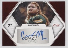 2023 SAGE High Series Auto Red Cody Mauch #A-CM3 Auto 14kb