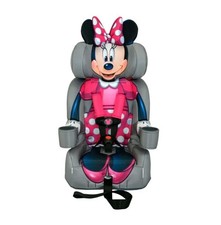 Minnie Mouse Harness to Booster Car Seat Multicolor 2-in-1 Headrest Convertible