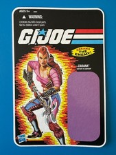 GIJOE 25th Proof Card SDCC JoeCon 2011 - Zarana Pink
