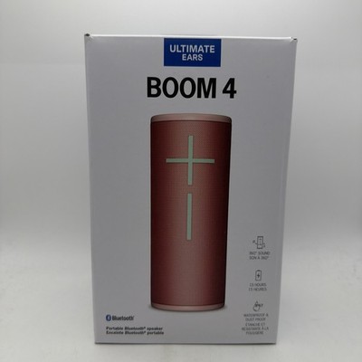 Ultimate Ears Boom 4 Waterproof Bluetooth Speaker - Raspberry Red