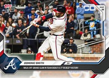 Dominic Smith Walk-Off Grand Slam Braves - 2026 MLB Topps NOW - Card 20 Presale