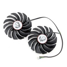 1 Pair Cooling Fans Fit for GTX1080ti 1080 1070ti 1070 1060 GAMING Graphics Card