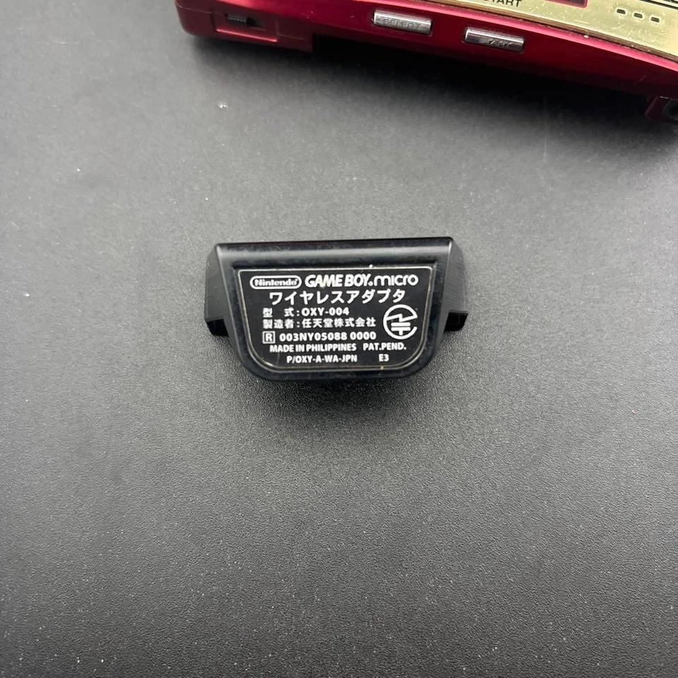 Nintendo GAME BOY Micro Famicom Version OXY-S-GA Consle Japan Tested Working - Image 2 of 4