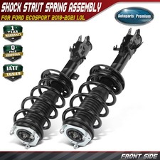 2x Front Complete Strut & Coil Spring Assembly for Ford EcoSport 2018-2021 1.0L