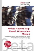 Lambert M. Surhone (U. A.) | United Nations Iraq-Kuwait Observation Mission