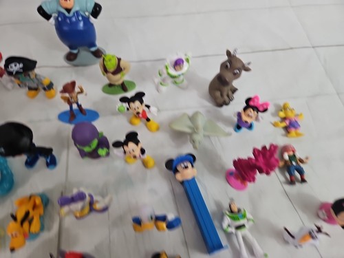 Lotto 50 statuine plastica PVC Disney PJ Mask Paw Patrol tutte le forme e misure - Foto 4 di 14