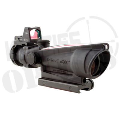 Trijicon ACOG 3.5×35 BAC Scope Red Crosshair Reticle w/ RMR 3.25