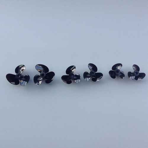 High-speed 3-blade Paddle 26MM 30MM 34MM CW CCW Propellers for RC Boat DIY - Picture 4 of 12