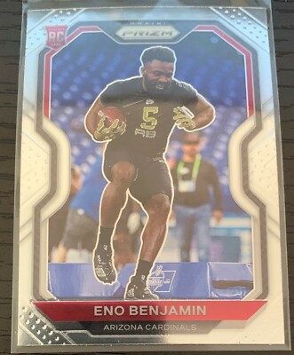 2020 PANINI PRIZM ENO BENJAMIN ARIZONA CARDINALS #324 BASE ROOKIE CARD MINT