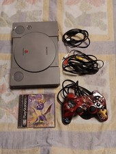 Sony PlayStation 1 Console - Gray Super Clean Game And Controller Tested 
