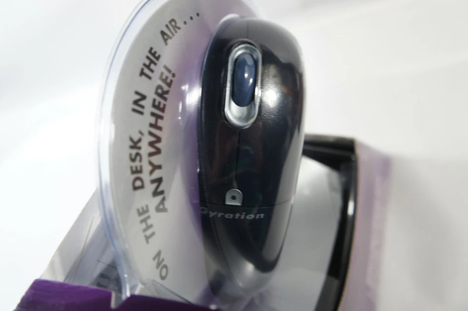 Gyration Ultra GT Cordless 30 Ft Wireless Optical Air Mouse, Brand New Sealed - Image 2 of 4