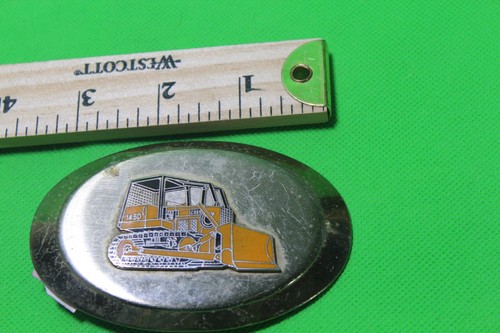 Case 1450 Tractor sobre orugas Dozer Bulldozer Esmalte Hebilla de cinturón