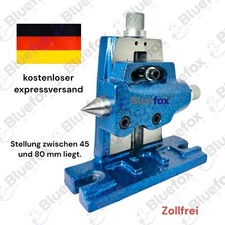 Einstellbar / schwenkbar Reitstock mit H&ouml;henverstellung zu Teilapparat Rundtisch