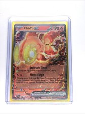Chi-Yu EX 40/193 Double Rare NM Scarlet & Violet (Paldea Evolved) Pokemon Card