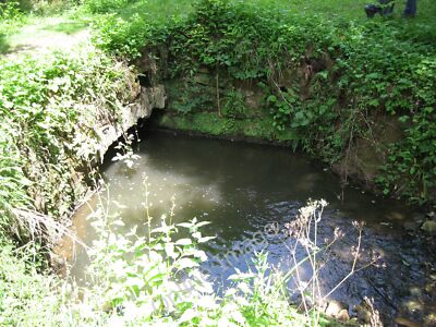 Foto 12x8 alte Steinbrücke und Böschung auf Kerzenständer Brook Compton Co c2011