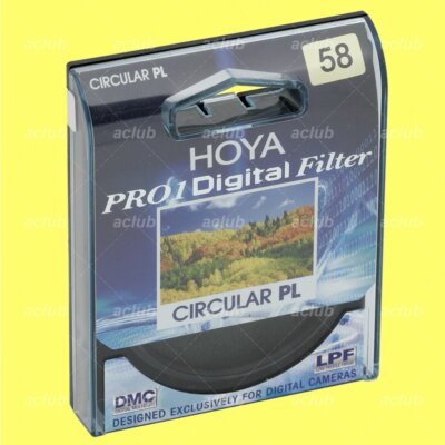 Hoya 58mm Pro1 Digital Circular Polarizer C-PL CPL filter for XF 14mm f/2.8 R