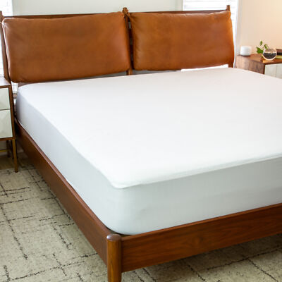 Capri Comfortable Sleep Premium Fitted 100% Waterproof-Hypoallergenic Vinyl F...