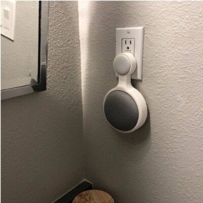 Outlet Mount For Google Home Mini-ONLY BLACK AVAILABLE