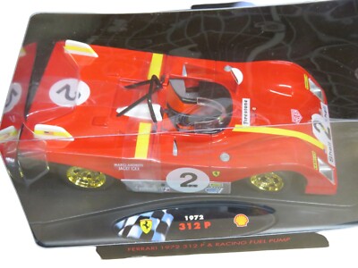 Shell Classico 1972 312 P Ferrari & Racing Fuel Pump 1:18 New NIB