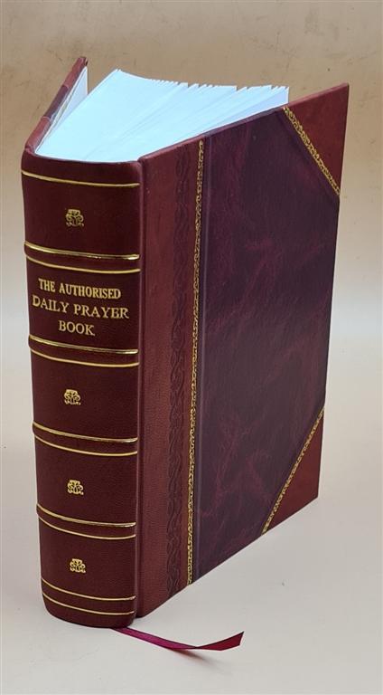 Authorised Daily Prayer Book for United Hebrew Congregations Leather Bound Edition