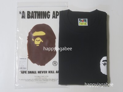 A BATHING APE Men's BICOLOR MULTI LOGO TEE ONLINE EXCLUSIVE A BATHING APE Men's BICOLOR MULTI LOGO TEE ONLINE EXCLUSIVE