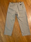 Gap Mens Pants Beige Size 36x30 Relaxed Fit Wide Leg 100% Cotton  — photo 2