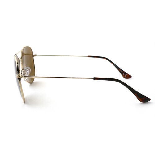 Classic Womens Mens Sunglasses UV400 Protect Double Bridge Aviators Pilot Police - Picture 59 of 76