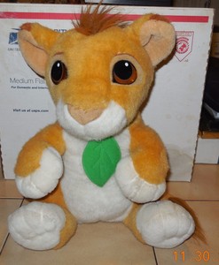 simba stuffed animal 1993