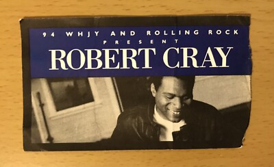 2019 ROBERT CRAY BOLD POINT PARK EAST PROVIDENCE R.I. CONCERT TICKET STUB