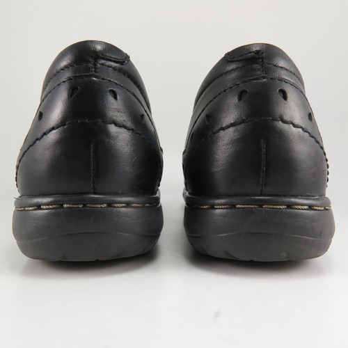 Cobb Hill PETRA Mary Janes Womens Size 10N Black Leather Laser Etched Flats - Picture 5 of 7