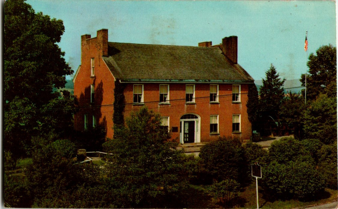 Fort Nedessity Museum postcard. Mount Washington Tavern, Uniontown, Pennsylvania eBay