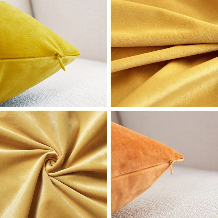 12" 14" 16" 18" 20" 22" 24" 26" 28" Velvet Cushion Cover Pillow Case Home Decor - Image 2 of 4