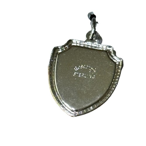 Vintage Sterling Silver Enamel Plymouth Massachusetts Charm Made in USA NWT - Picture 2 of 3