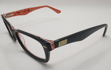 RAY-BAN EYEGLASSES FRAMES ONLY RB5206-2479 BLACK RED LOGO 52-18-140
