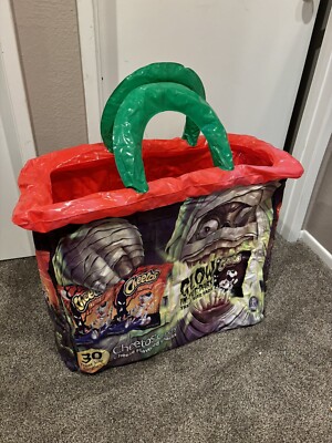 Inflatable Cheetos Halloween Bag O Bones Jumbo 2 Ft Bag/Tote ***See Description