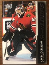 2021-22 UD Young Guns Jeunes Loups Arvid SODERBLOM Rookie 21/22 SP RC Upper Deck