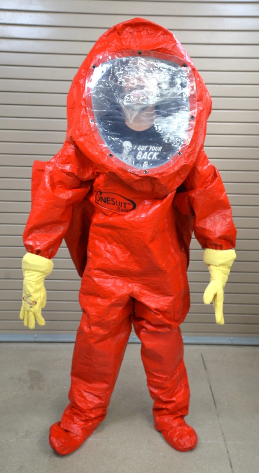 ONESuit Flash NFPA 1991, 2005 Protective Hazmat Suit Large Saint Gobain SEI image 1