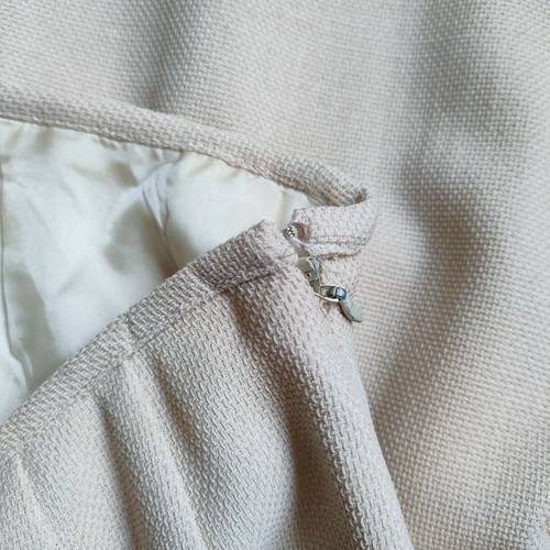 VALENTINO Miss V Classic Staple Career Capsule W 26.5” Pencil Skirt Size 8 Wool - 第 12/14 張圖片