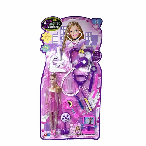 Toy Medical Kit Kids Pretend Play Doctor Kit Playset 13 PCS Birthday Gift - Picture 2 of 12