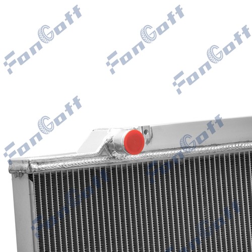 2 Row Aluminum Radiator Fit 1986-1991 Mercedes-Benz 300SDL 350SD 350SDL Diesel - Bild 7 von 9