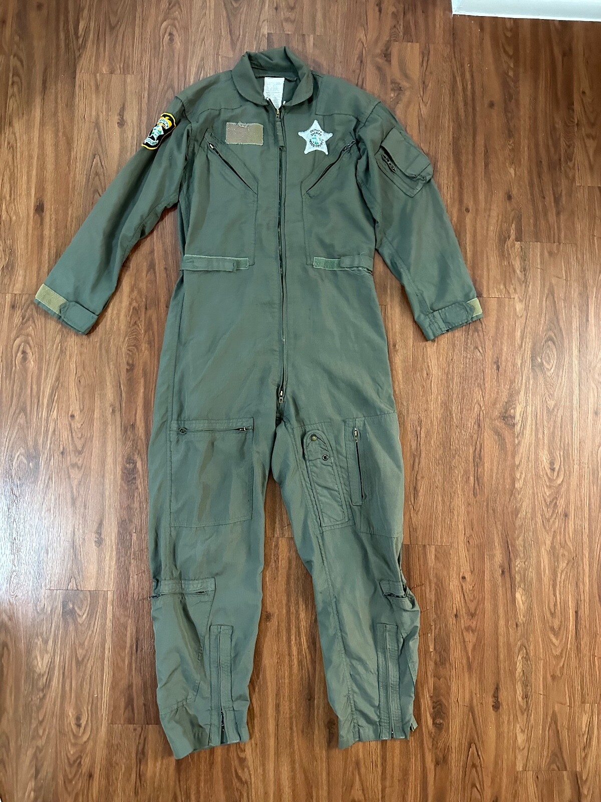 US Military Flyers Coveralls Aramid Flight Suit CWU-27/P Tan ...