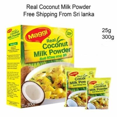 25g , 300g Real Coconut Milk Powder Nestle Maggi Brand From Ceylon Free Shipping