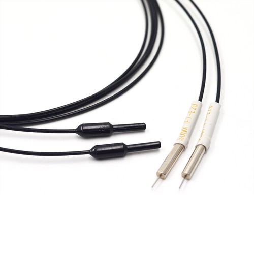 Sunx FT-E20 Thrubeam Ø3mm Cylindrical W/Micro Tip Fiber Optic Cable Obsolete # - Afbeelding 3 van 4
