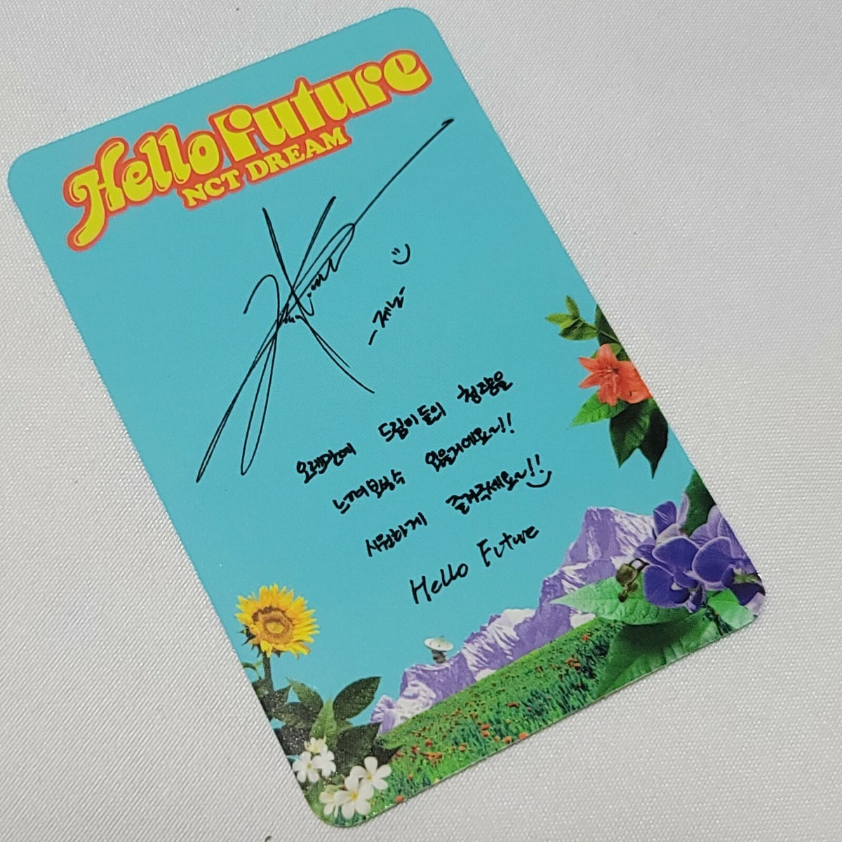 NCTDREAMアルバムhellofuture限定globalマークトレカセット NCTDREAMアルバムhellofuture限定globalマークトレカセットの