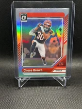 2024 Panini Donruss Optic - Chase Brown #41 Holo Prizm