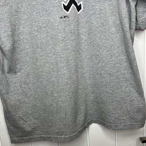 Vintage Adidas Boston Red Sox T Shirt Mens Medium Grey Baseball Tee MLB Top 2003 - Picture 16 of 22